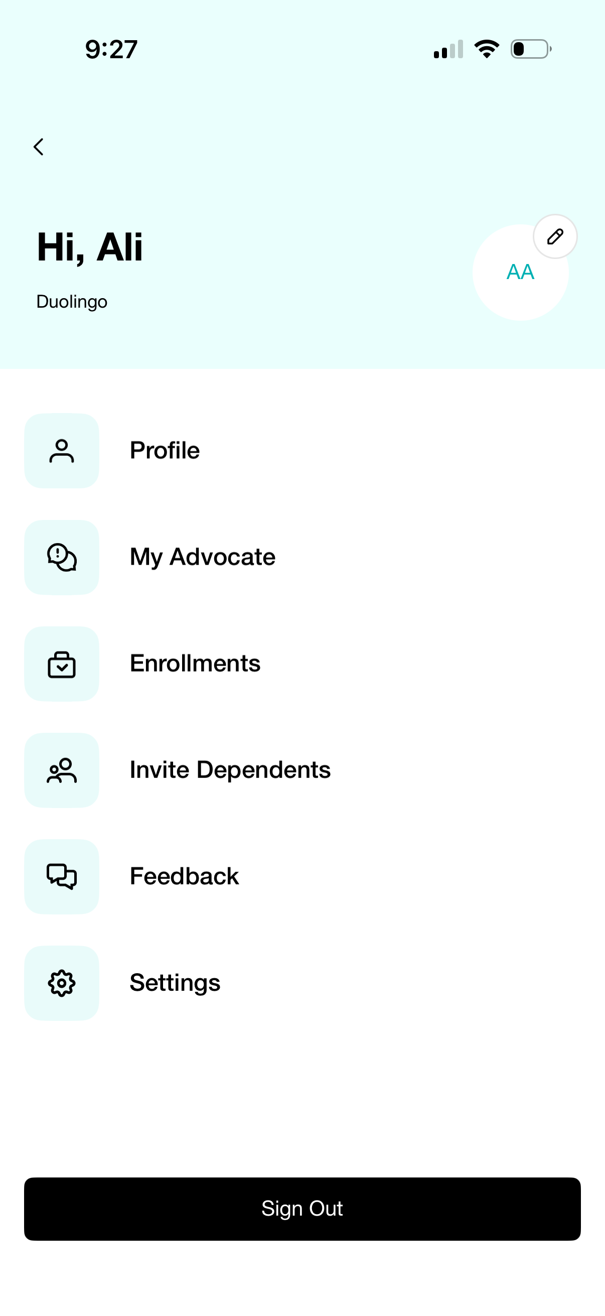 seqouia profile screenshot